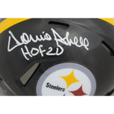 Donnie Shell Signed Pittsburgh Steelers Mini Helmet HOF BAS 44427