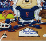 Tom Seaver Signed Cincinnati Reds Unframed 12x17 Looney Tunes Photo - Franchise