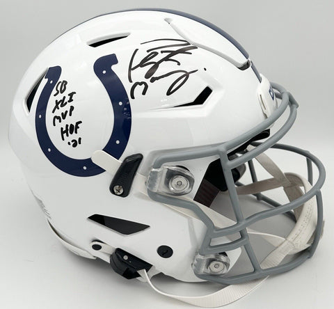 Peyton Manning Signed Colts Speed Flex Colts FS Helmet SB MVP HOF Auto Fanatics