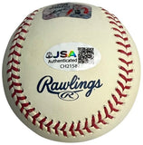 Pete Rose Autographed MLB Hall of Fame HOF Logo Signed Baseball JSA COA + Case A