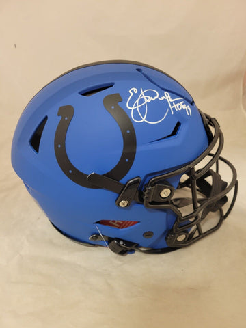 ERIC DICKERSON "HOF 99" SIGNED INDIANAPOLIS COLTS RAVE SPEEDFLEX HELMET BECKETT