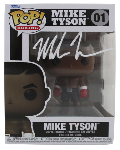 Mike Tyson Authentic Signed Funko Pop Vinyl Figure Damaged BAS #BJ042301