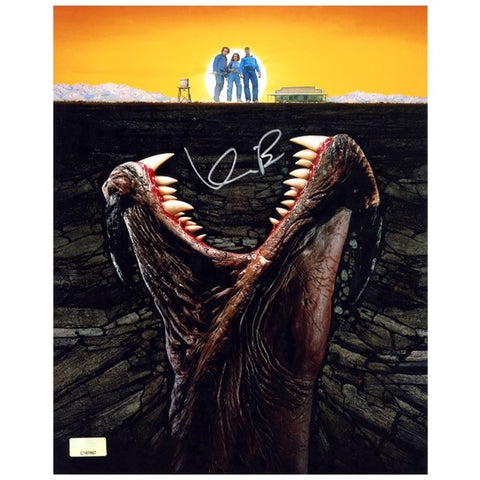 Kevin Bacon Autographed 1990 Tremors 8x10 Scene Photo