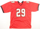 Christian Izien Signed Tampa Bay Buccaneers Jersey (Beckett) Ex-Rutgers Def. Bck