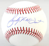 Bucky Dent Autographed Rawlings OML Baseball "F-N" - Beckett W Hologram *Blue