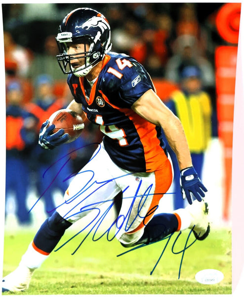 Brandon Stokley Autographed 8x10 Photo JSA COA