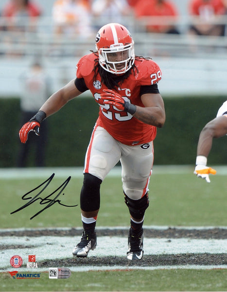 JARVIS JONES SIGNED AUTOGRAPHED GEORGIA BULLDOGS 8x10 PHOTO FANATICS