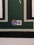 FRAMED PHILADELPHIA EAGLES AJ BROWN AUTOGRAPHED SIGNED JERSEY BECKETT HOLO