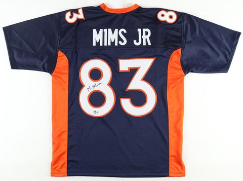 Marvin Mims Jr. Signed Denver Broncos Jersey (Beckett)