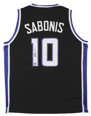 Domantas Sabonis Authentic Signed Black Pro Style Jersey BAS Witnessed