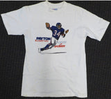 Bears Walter Payton Autographed White Hanes T-Shirt (Stains) Size M JSA #RR11972
