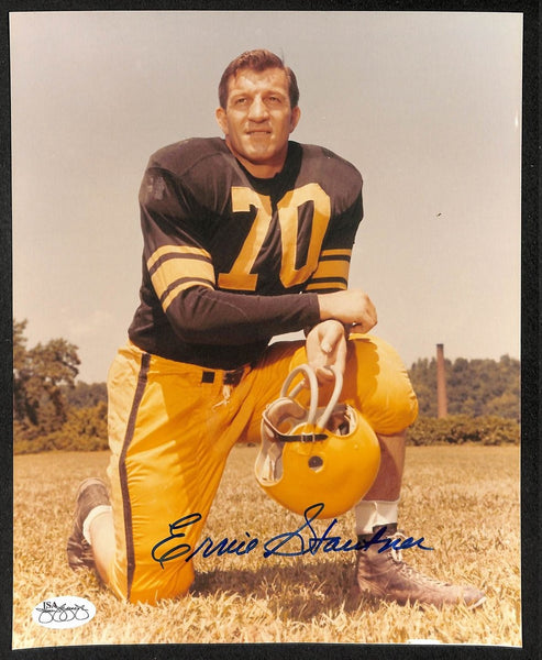 Ernie Stautner HOF Signed/Autographed 8x10 Photo Steelers JSA 213814