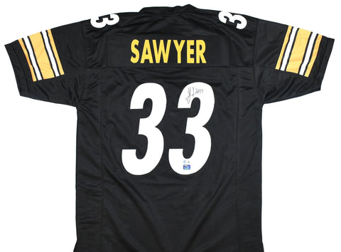 Jack Sawyer Autographed Black Pro Style Jersey - Beckett W Hologram *Black