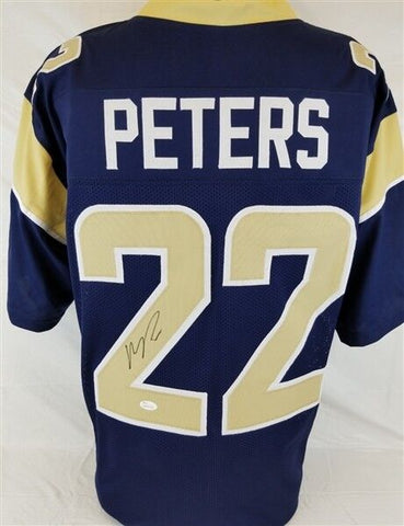 Marcus Peters Signed Los Angeles Rams Jersey (JSA COA) 2xPro Bowl (2015,2016)