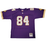 Randy Moss Signed Minnesota Vikings 1998 Purple Mitchell & Ness Jersey Beckett