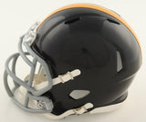 Terry Hanratty Signed Pittsburgh Steelers Mini Helmet (TSE) 2xSuper Bowl Champ