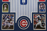 FRAMED CHICAGO CUBS ANDRE DAWSON AUTOGRAPHED SIGNED JERSEY BECKETT HOLO