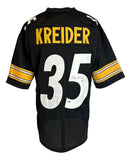 Dan Kreider Pittsburgh Signed Black Football Jersey Sports Integrity
