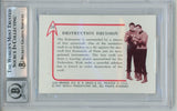 William Shatner Signed 1967 Leaf Star Trek #34 10 auto Card Slab BAS 57106