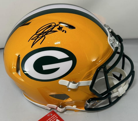 Packers Linebacker RASHAN GARY Signed Full Size Authentic Speed Helmet AUTO JSA