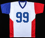 Jason Taylor Signed Miami Dolphins USA Specialty Custom Jersey (JSA COA) HOF