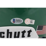 Jerry Rice Autographed Mississippi Valley State F/S Schutt Helmet Insc BAS 47558