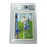 Ronaldo Nazario Signed 2002-03 Las Fichas De La Liga #76 - Beckett Witness