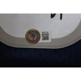 Allen Iverson Signed Georgetown Hoyas Mitchell&Ness Blue Jersey BAS 44395