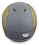 Rams Matthew Stafford Authentic Signed Slate Speed Mini Helmet Fanatics