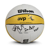 Kerri Walsh Jennings Autographed & Inscribed Wilson Retro AVP Volleyball UDA