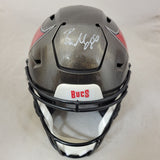 BAKER MAYFIELD SIGNED BUCCANEERS F/S SPEEDFLEX HELMET BECKETT QR