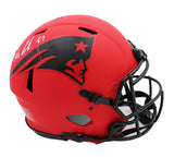 Rob Gronkowski Signed New England Patriots Speed Authentic Rave NFL Helmet