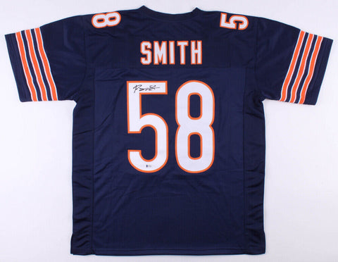 Roquan Smith Signed Bears Jersey (Beckett COA) Chicago 2018 #1 Draft Pick / L.B.