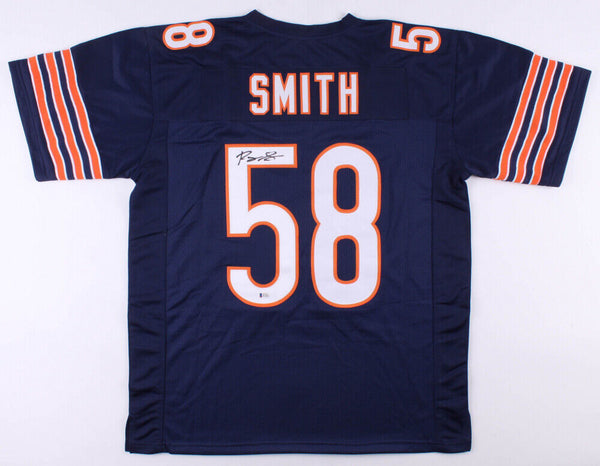 Roquan Smith Signed Bears Jersey (Beckett COA) Chicago 2018 #1 Draft Pick / L.B.