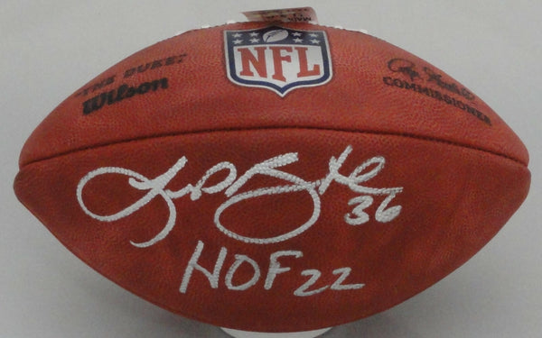 Packers LEROY BUTLER Signed Wilson Authentic Duke Football w/ HOF 22 AUTO - JSA