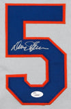 Davey Johnson Signed Mets Jersey (JSA COA) 1986 Mets World Champion Manager !