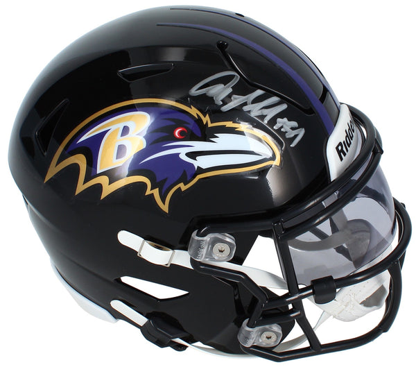 Anquan Boldin Autographed Baltimore Ravens Speedflex Midi Helmet Beckett