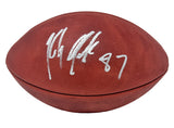 Rob Gronkowski New England Patriots Signed Official SB LIII Football JSA