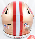 George Kittle Autographed 49ers F/S 64-95 Speed Flex Helmet Beckett W Hologram