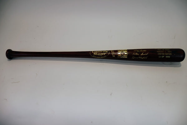 Kirby Puckett, Dave Winfield, Bill Mazeroski, Hilton Lee Smith Laser-Signed Bat