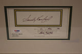 Sandy Koufax 23x25 Magazine w Cut Signature PSA/DNA Hologram