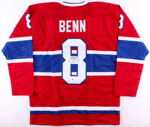 Jordie Benn Signed Canadiens Jersey (Beckett COA) Playing career 2008-present