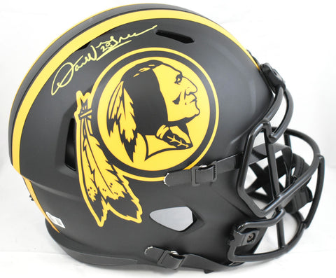 Darrell Green Autographed Redskins F/S Eclipse Speed Helmet - Beckett W Hologram