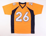 Clinton Portis Signed Denver Broncos Orange Jersey (JSA COA) 2xPro Bowl R.B.