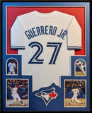 FRAMED TORONTO BLUE JAYS VLADAMIR GUERRERO JR AUTOGRAPHED SIGNED JERSEY JSA COA