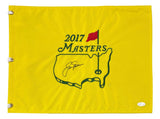 Jack Nicklaus Signed 2017 Masters Golf Flag JSA LOA