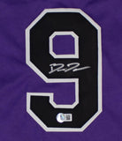 Brenton Doyle Signed Colorado Rockies Jersey (Beckett) 2xGold Glove Winning C.F.