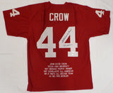 Texas A&M John David Crow Autographed Maroon Jersey "57 Heisman" JSA #W419527