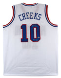 Maurice Cheeks "HOF 2018" Authentic Signed White Pro Style Jersey BAS Witnessed
