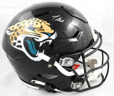 Travis Hunter Signed Jacksonville Jaguars F/S Speedflex Helmet - Beckett W Holo
